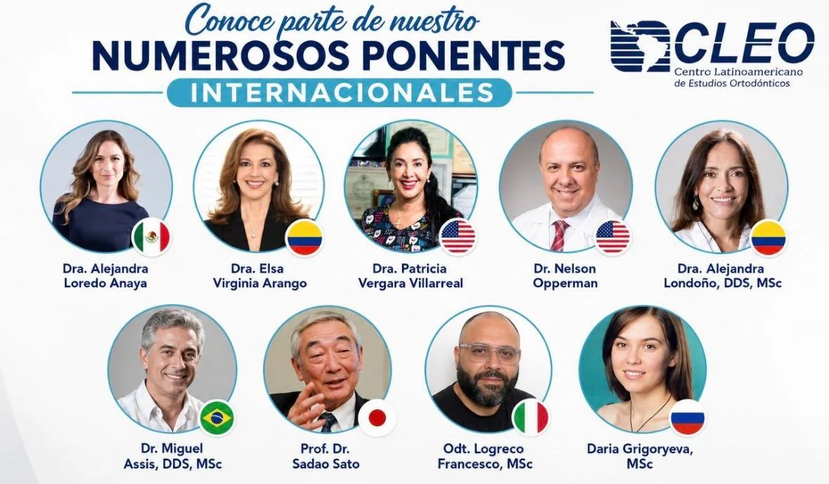 Conferencistas internacionales que han participado en actividades académicas de CLEO