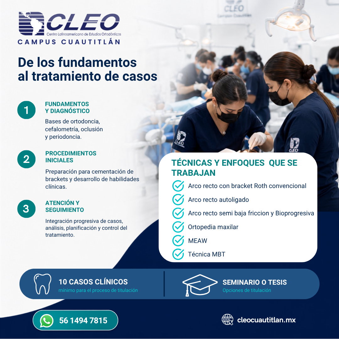 Especialidad en Ortodoncia